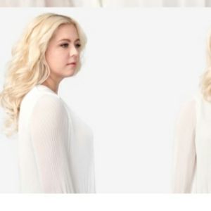 L'ange Brillante 7 Piece Hair Extensions Platinum